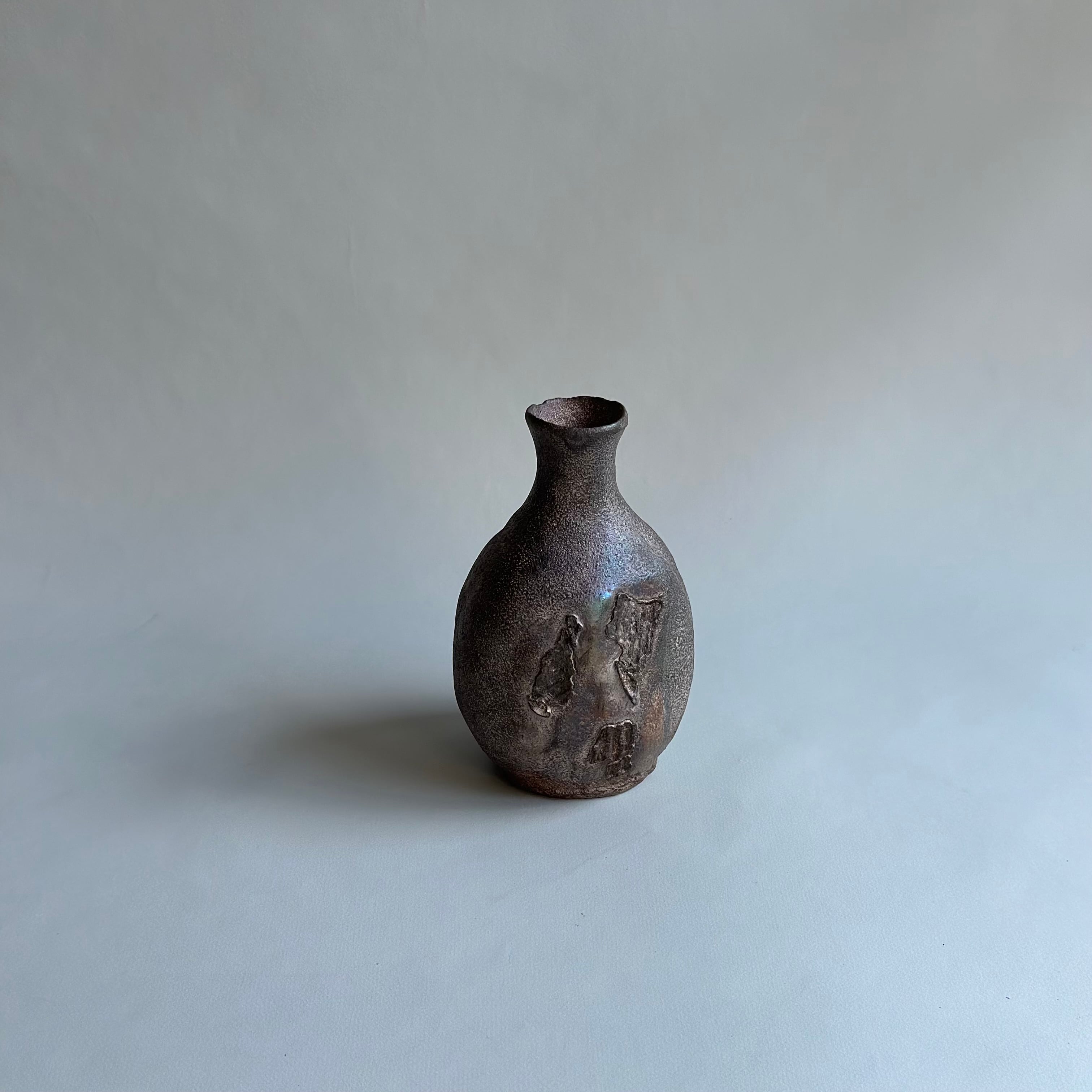 清水焼 炭渓 銀彩 盃 5杯 徳利 2本（楽天市場】吟 松 窯の通販）