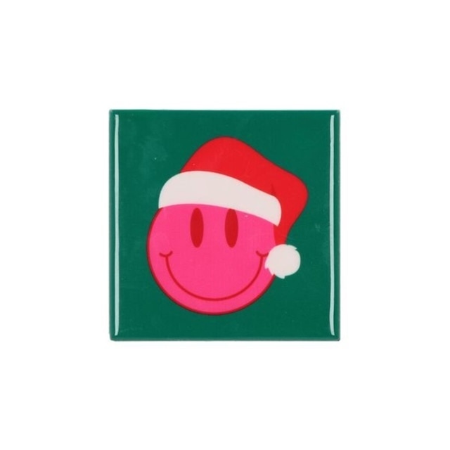 Wall Art Message Tiles "Smiley Christmas" ウォールアートタイル 壁掛けタイル
