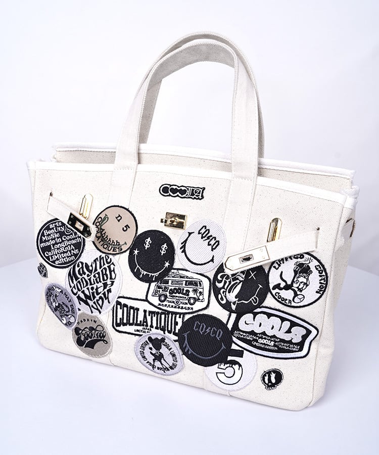 直営限定ITEM】TYPE-A マルチワッペンターンロックハンドバッグ CQ