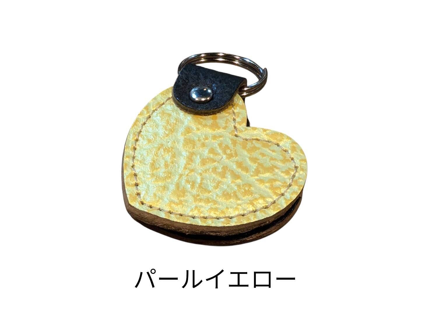気仙沼産サメ革】ハート型コインケース / コインホルダー