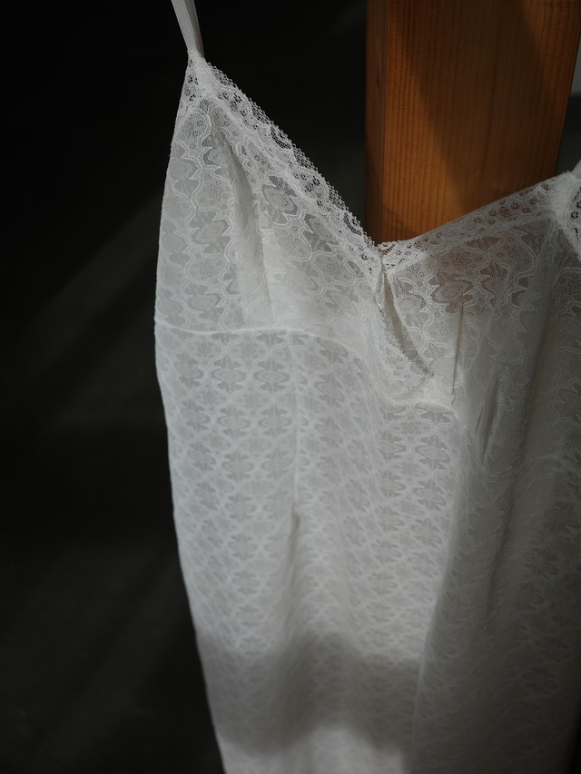 <vintage>all lace cami dress