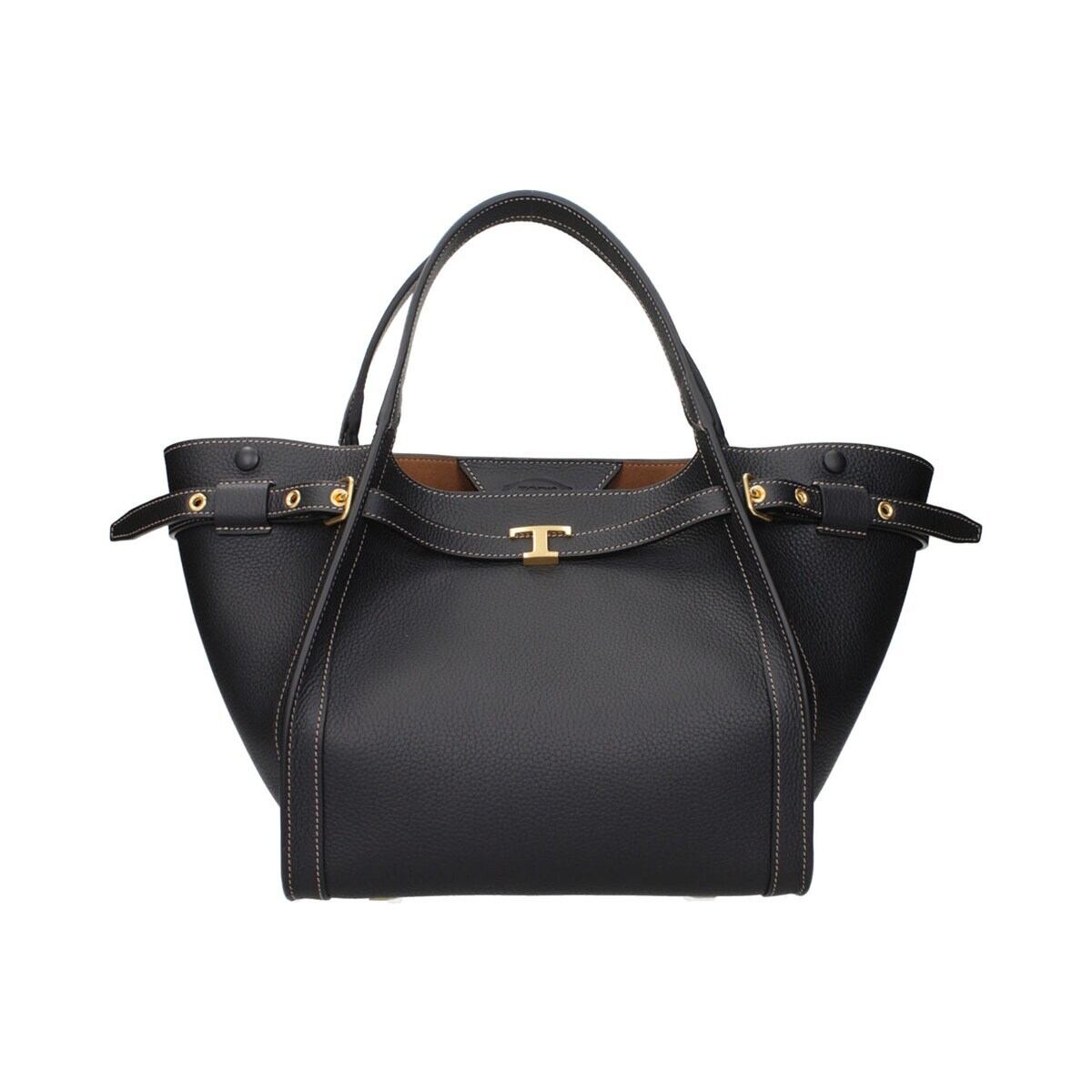 TOD'S トッズ レディース ハンドバッグ レザー ブラック