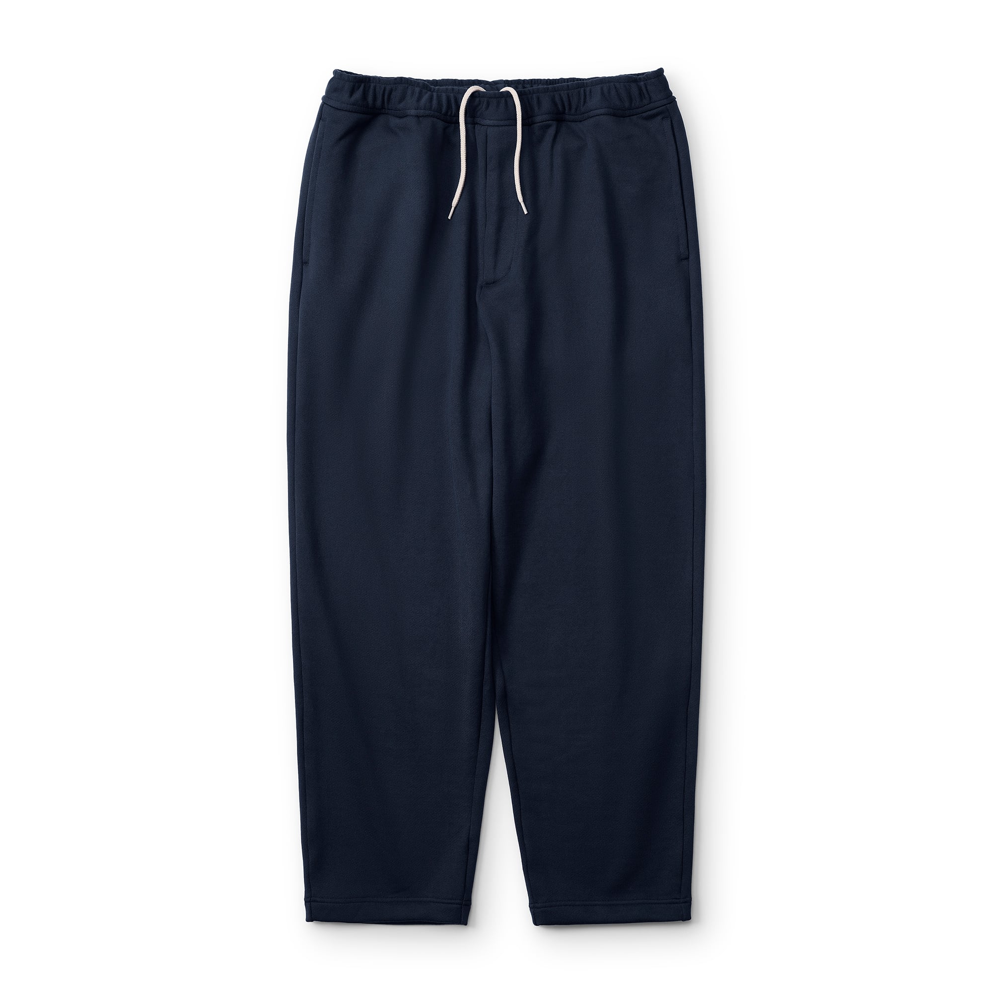 everyone polyester twill easy slacks (BLACK) | everyone