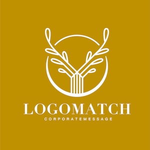 高貴で豊かな成長のロゴ