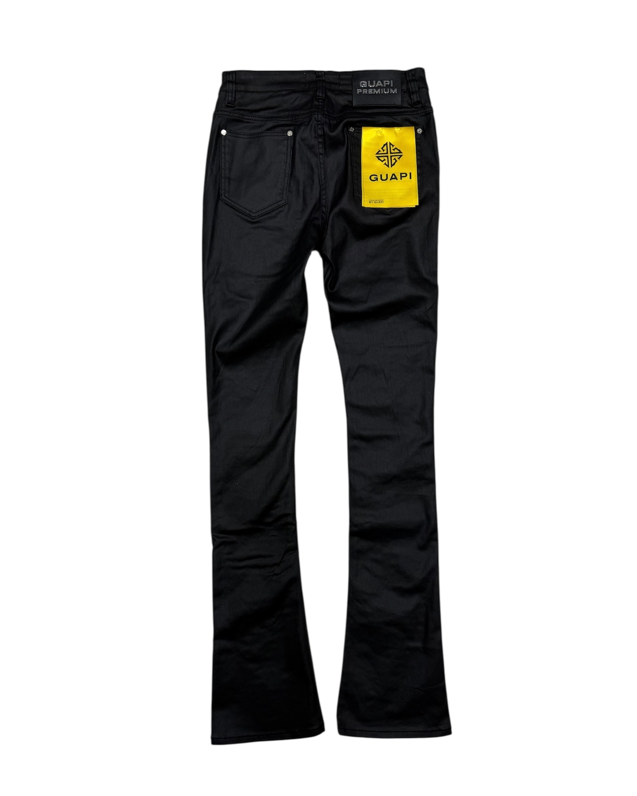 GUAPI / all black relic waxed denim V2