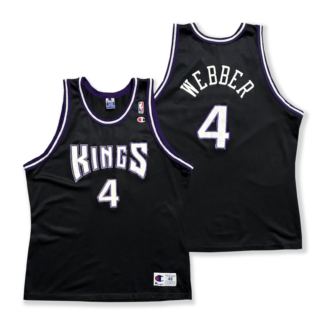 Chris Webber 【Sacramento Kings】 Game Shirt. Champion