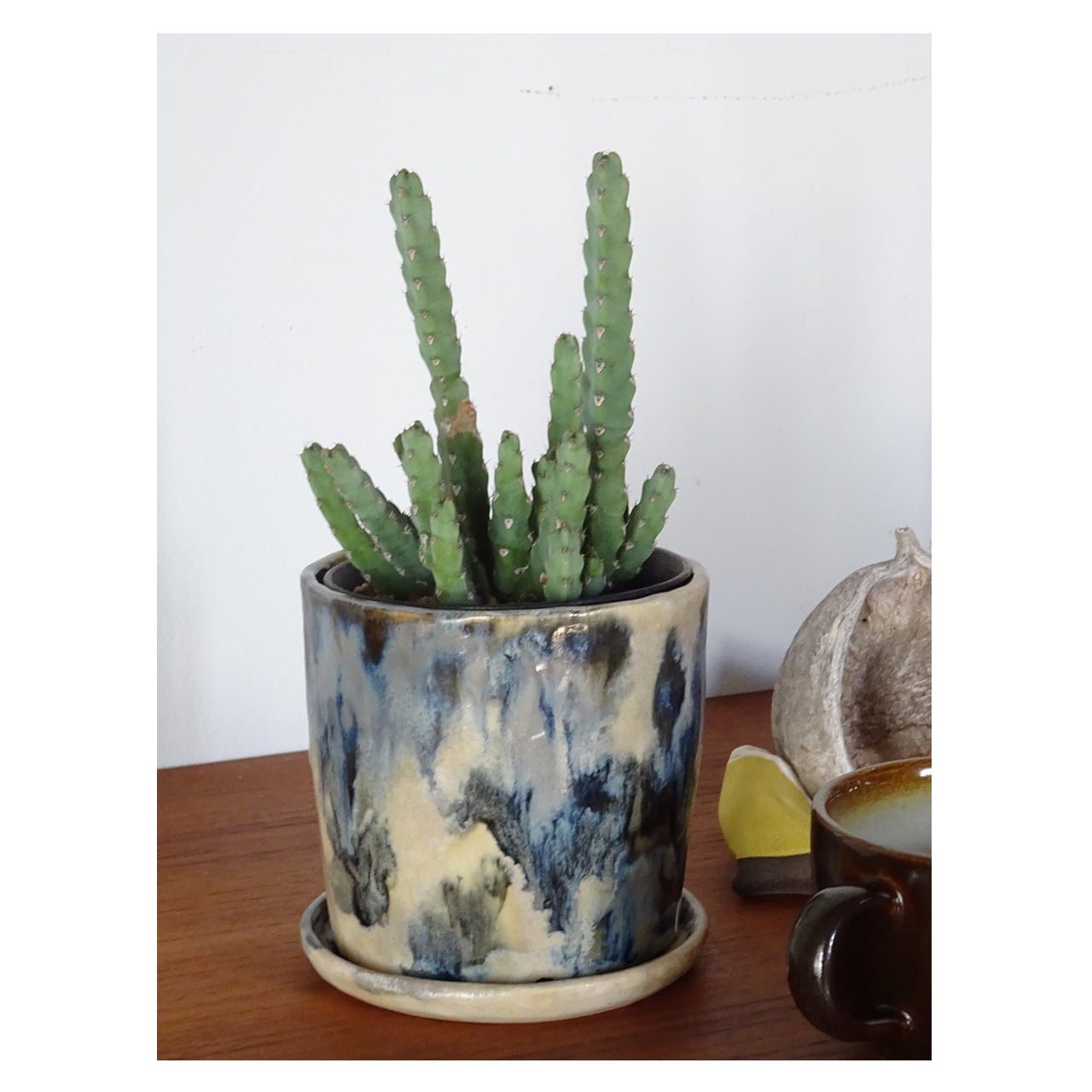 MONYO ceramic planter〈B〉 | Seeding