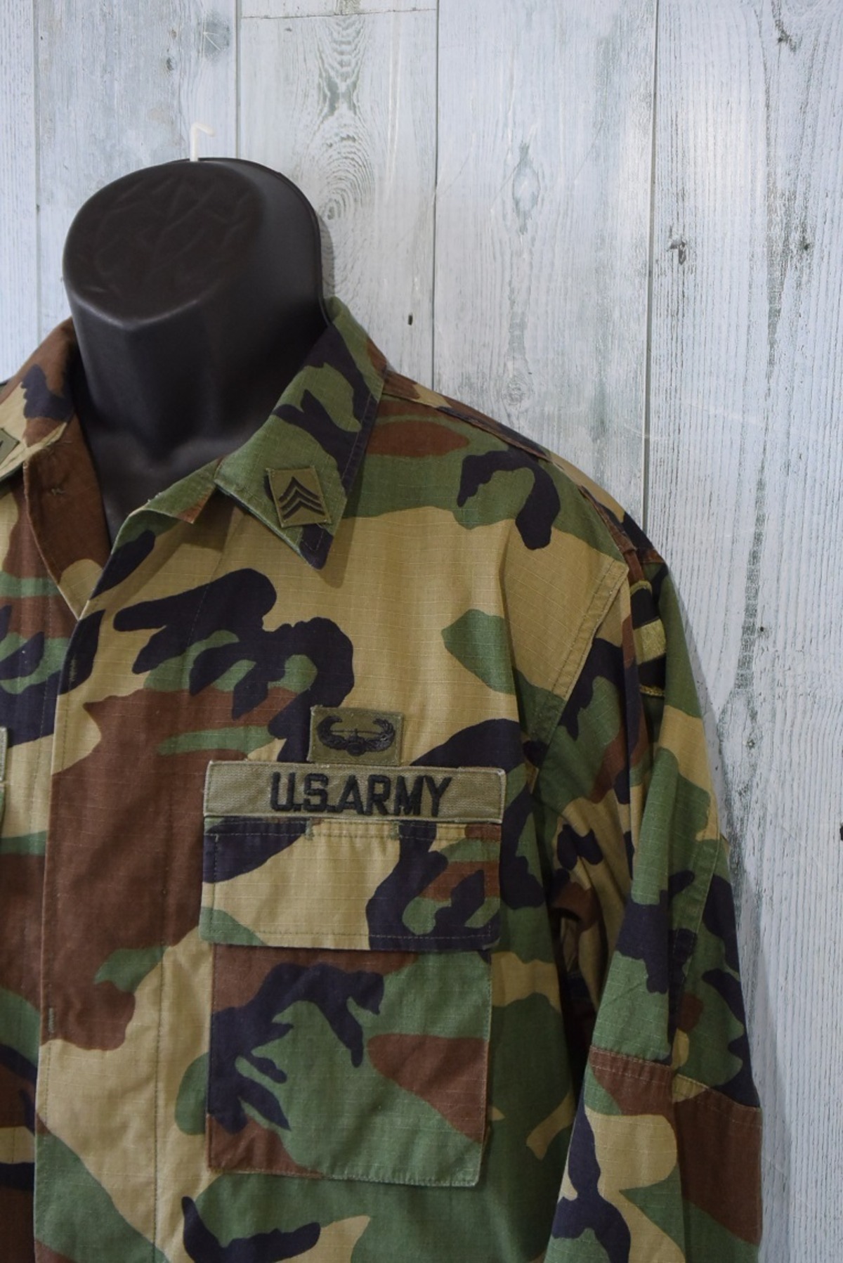 93年製 ミリタリーBDUジャケット （MEDIUM-REGULAR)米軍放出品 RankB 