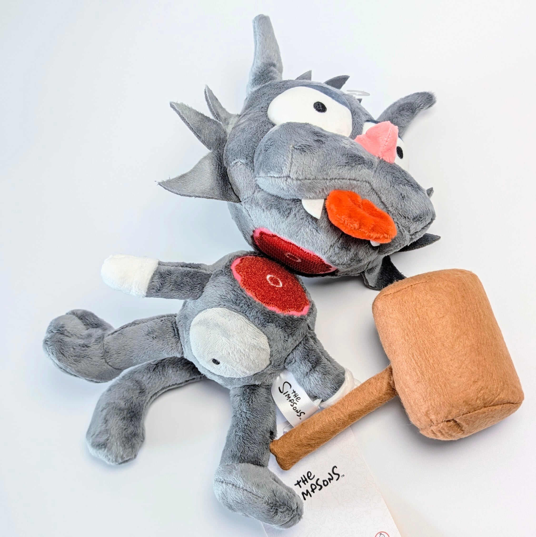 ⚡️LIMITED⚡️Kidrobot【 The Simpsons（ザ シンプソンズ） 】『 スクラッチー 』イッチー&スクラッチー インタラクティブプラッシュ / plush toy / ぬいぐるみ 〚アメリカン雑貨 アメトイ〛