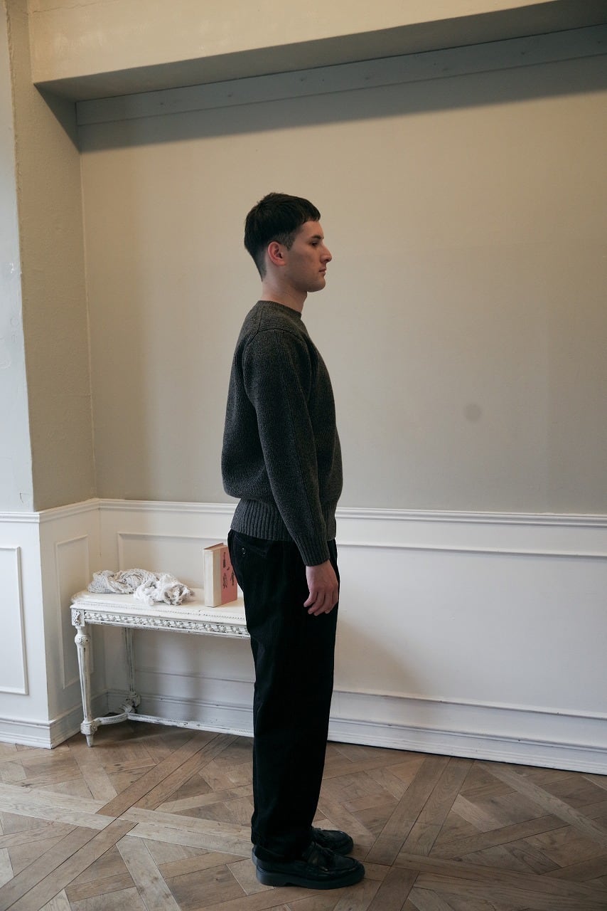 Hand Framed Crew Neck P/O