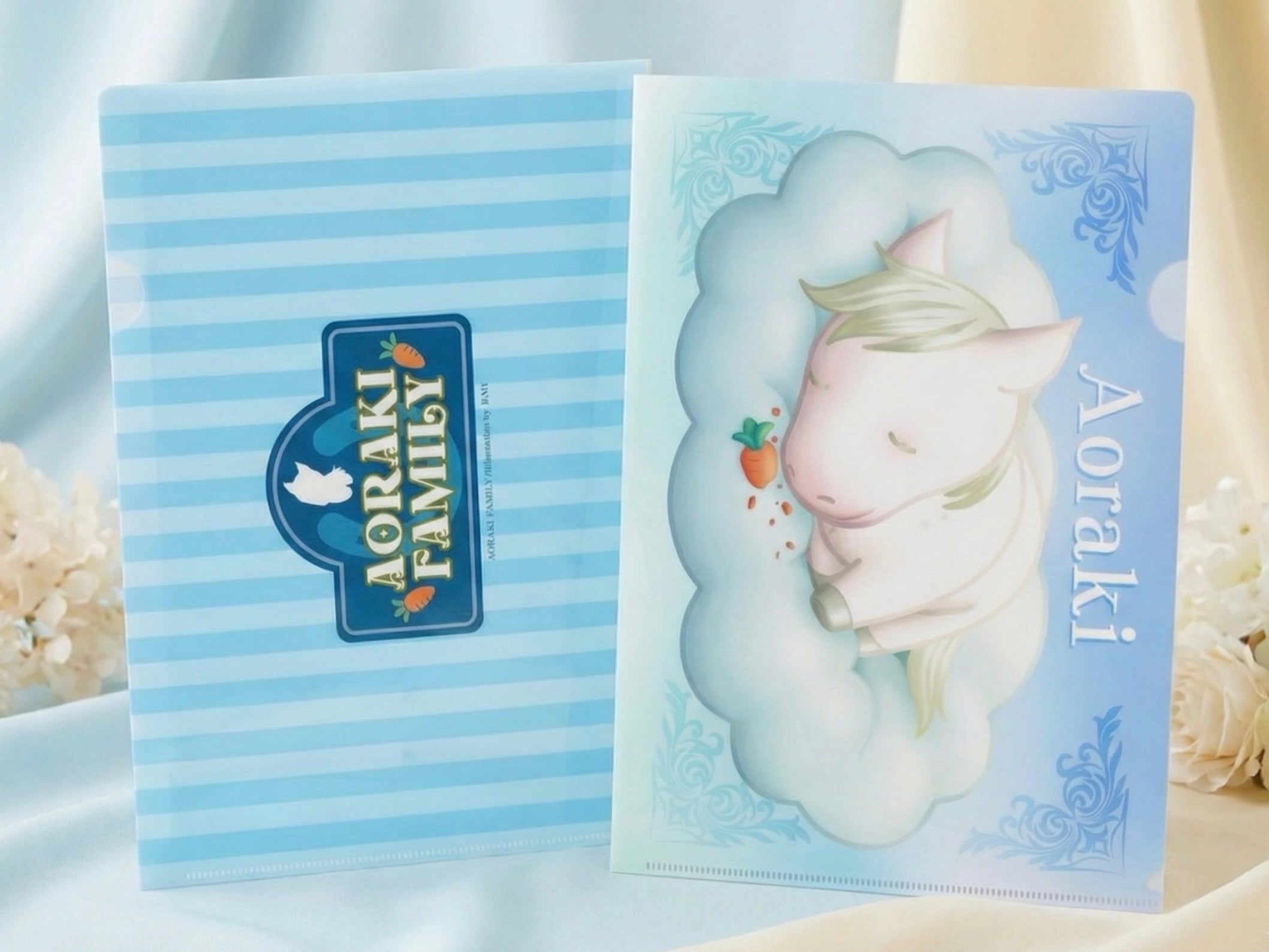 会員様 ラテ入り【6枚セット】クリアファイル＆ポストカード | Aoraki