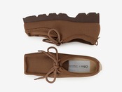 square-CUBICA LACE / CAMEL