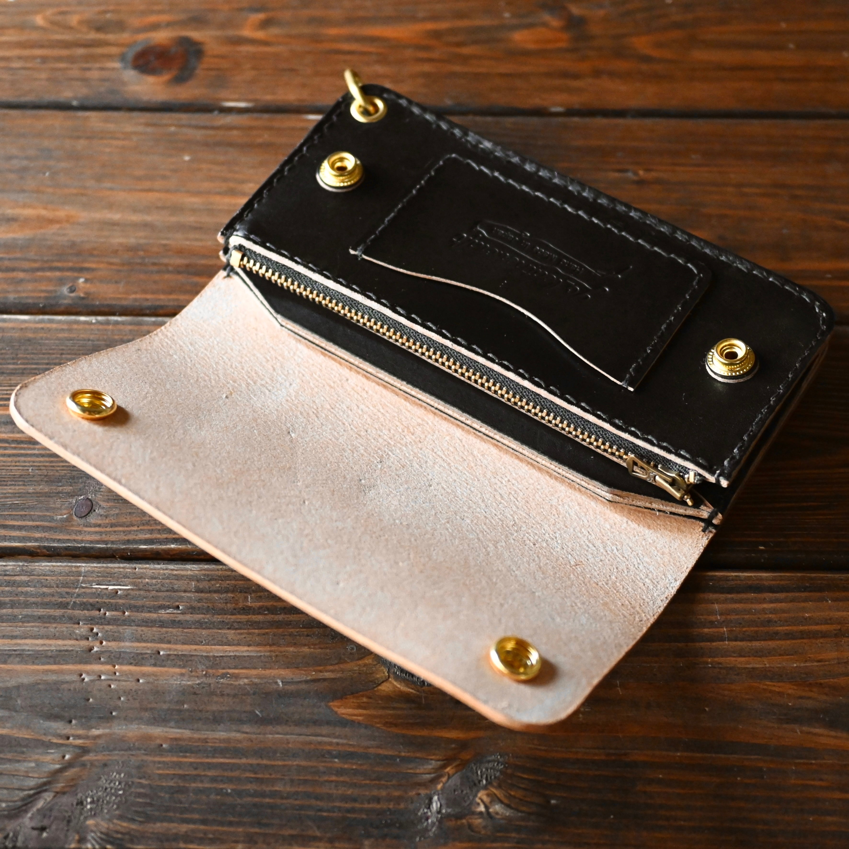 カスタムオーダー Trucker Wallet-05】 | yc_leather.craft