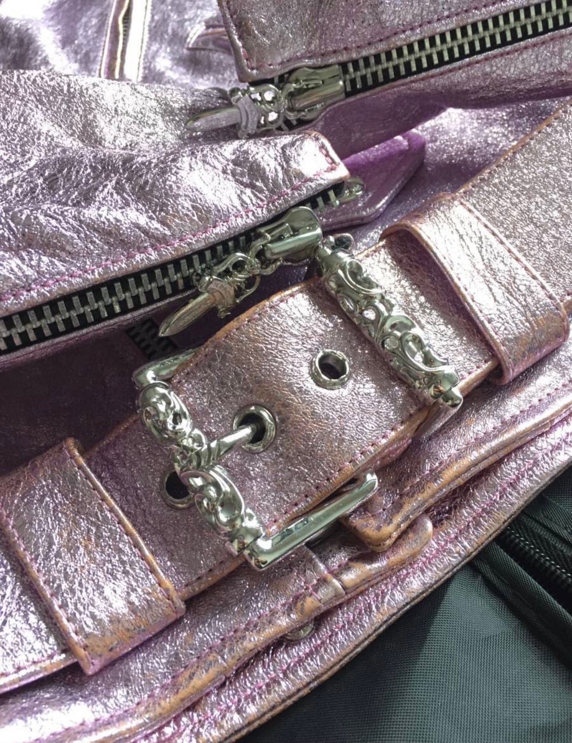 CHROME HEARTS クロムハーツ 幻のモデル VJ JJ DEAN レザーライダース