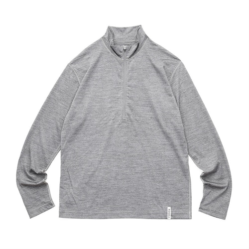 Merino Half Zip Stand Collar【30％OFF】