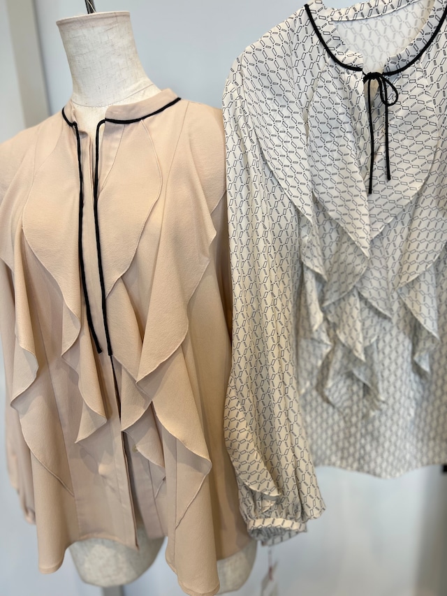 【PASSIONE】コードフリルブラウス