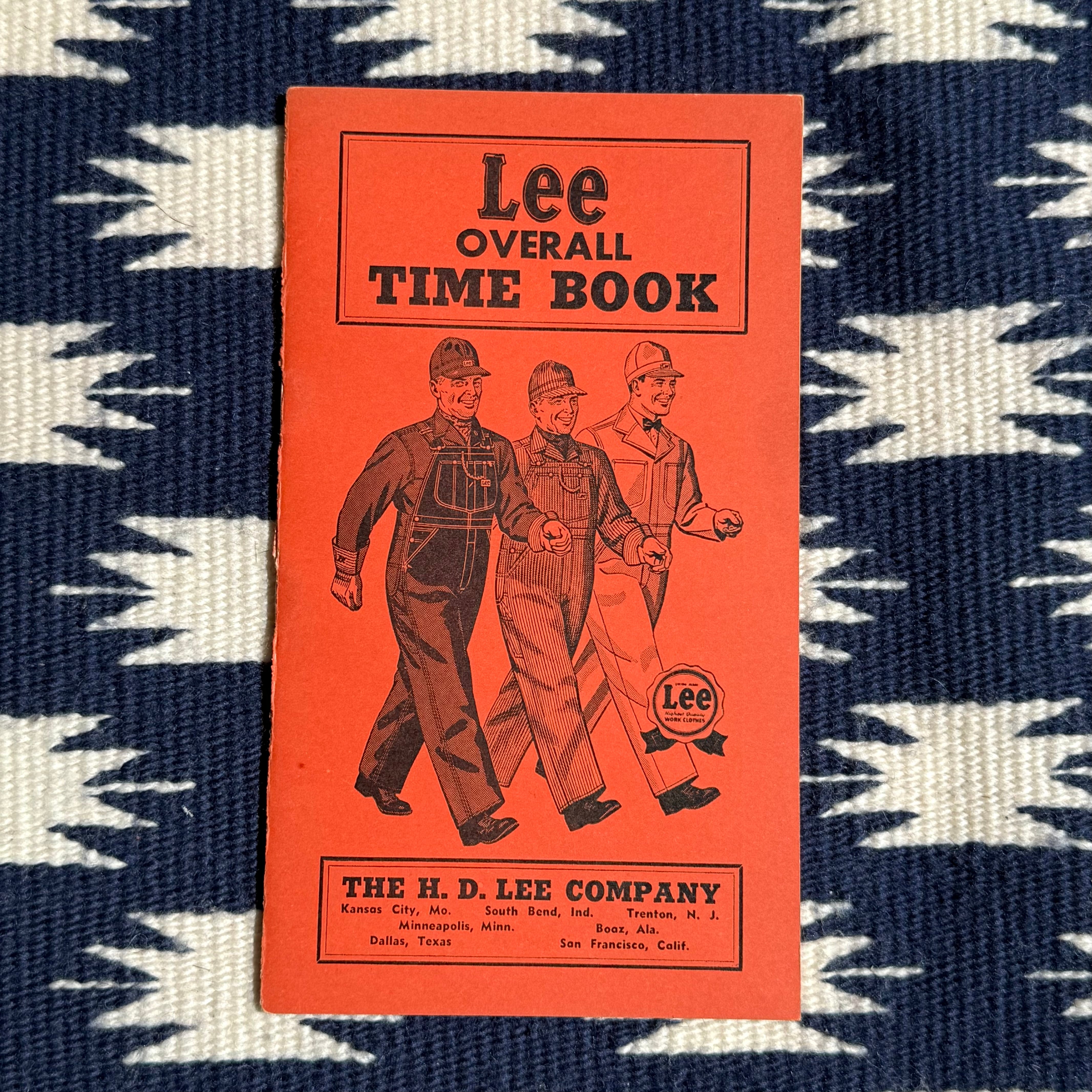 40s 50s Lee OVERALL TIME BOOK リー タイムブック | This N That