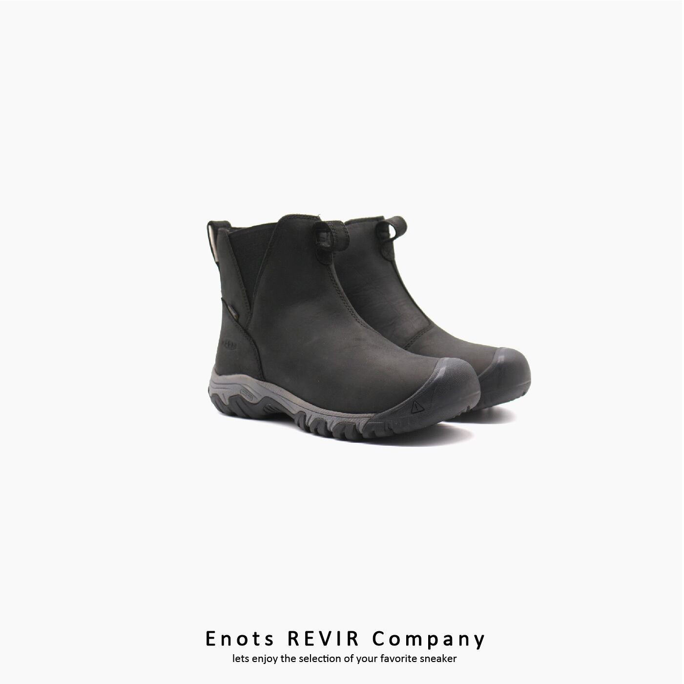 KEEN GRETA CHELSEA WP 1025526 BLACK/STEEL GREY | Enots REVIR Company