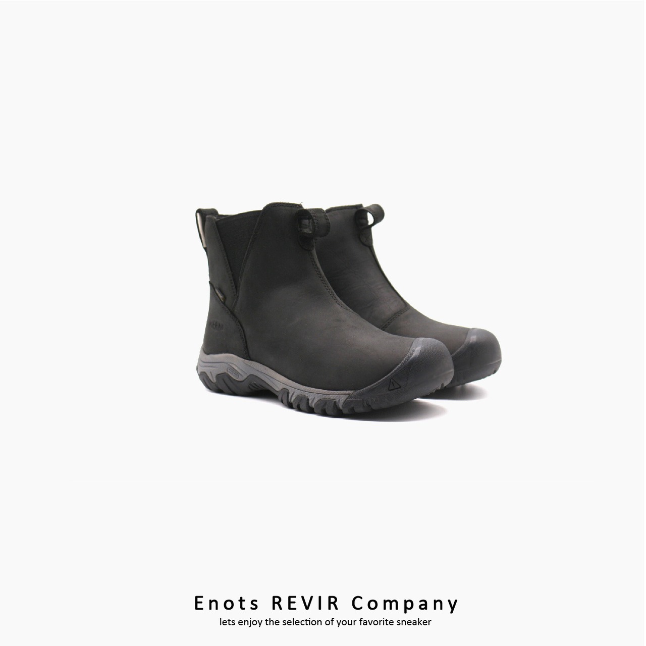 KEEN GRETA CHELSEA WP 1025526 BLACK/STEEL GREY