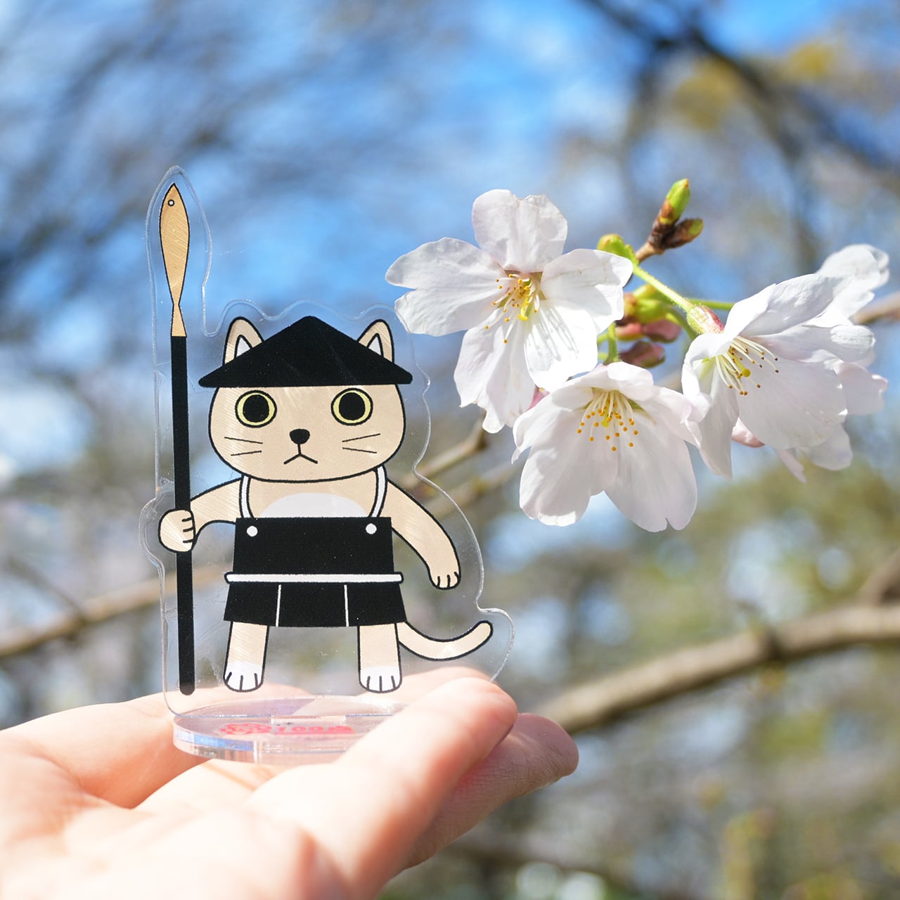 足軽 にゃん英傑 」 アクリルスタンド 猫好きさんにも武将好きさんにも