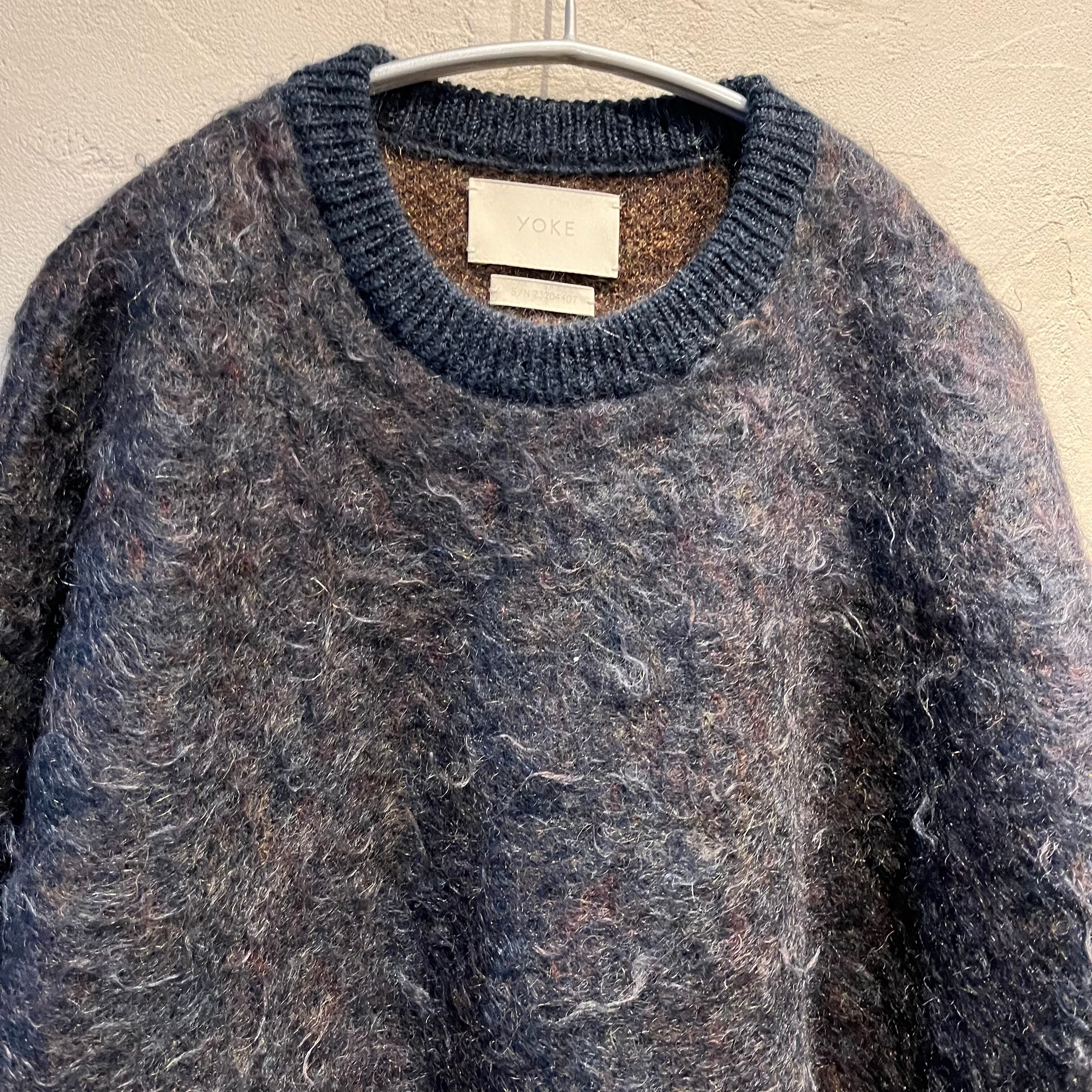 YOKE ヨーク 23AW モヘアニット SIZE.2 YK23FW0579S【代官山 