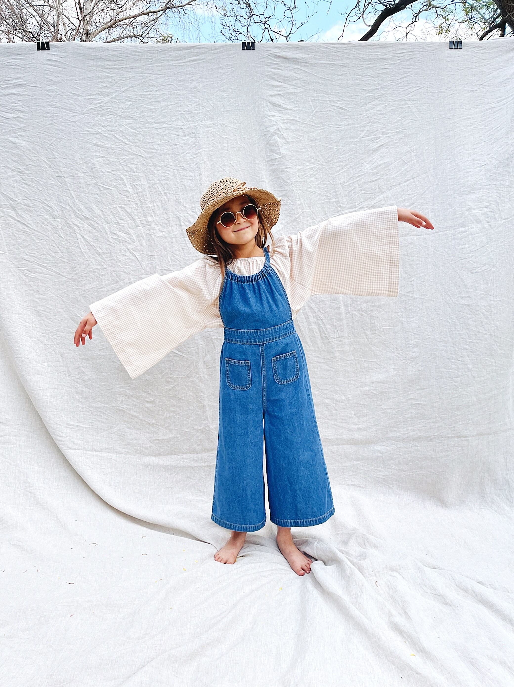 Twin Collective / JANE JUMPSUIT - RETRO BLUE | w. The Darlings