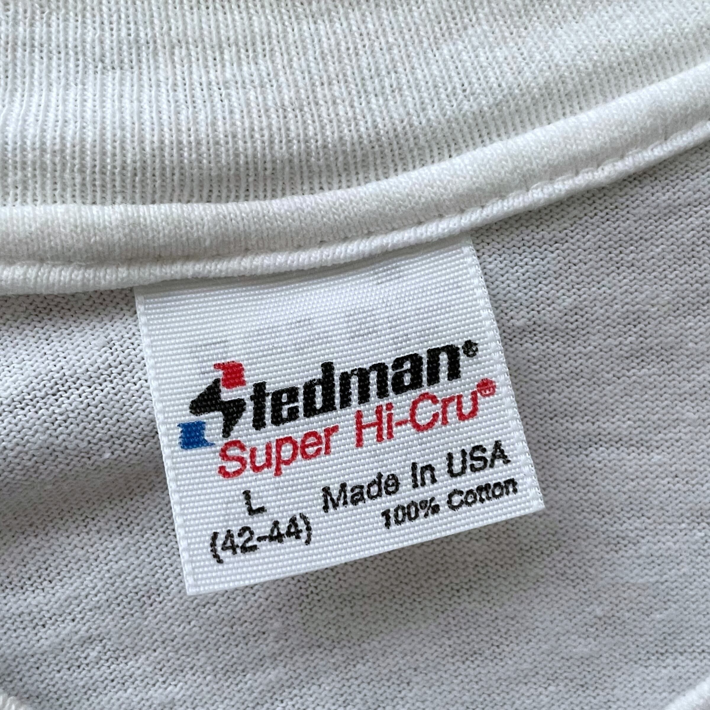 Stedman 80s~ USA製 ネオンカラー 両面プリント Tシャツ 半袖 | ThreeF