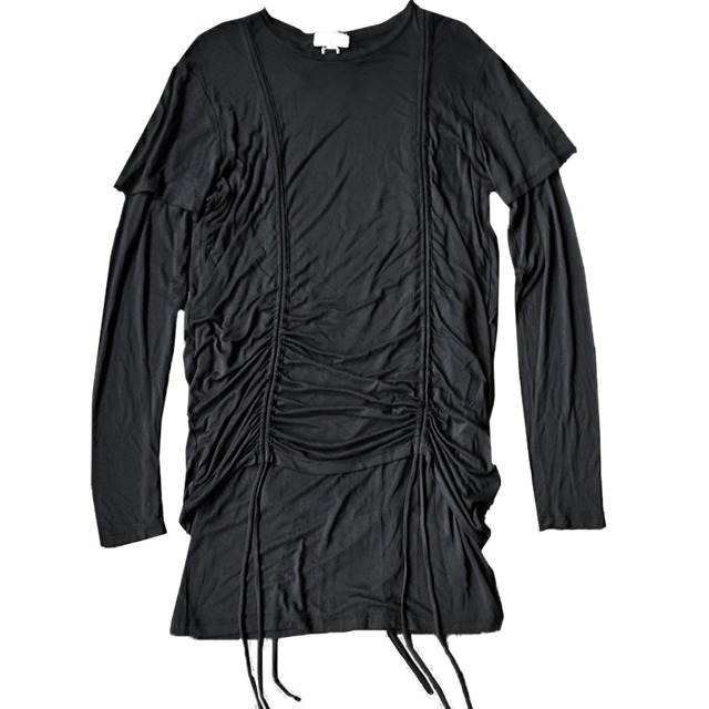 DRYFTER layered shirring tops