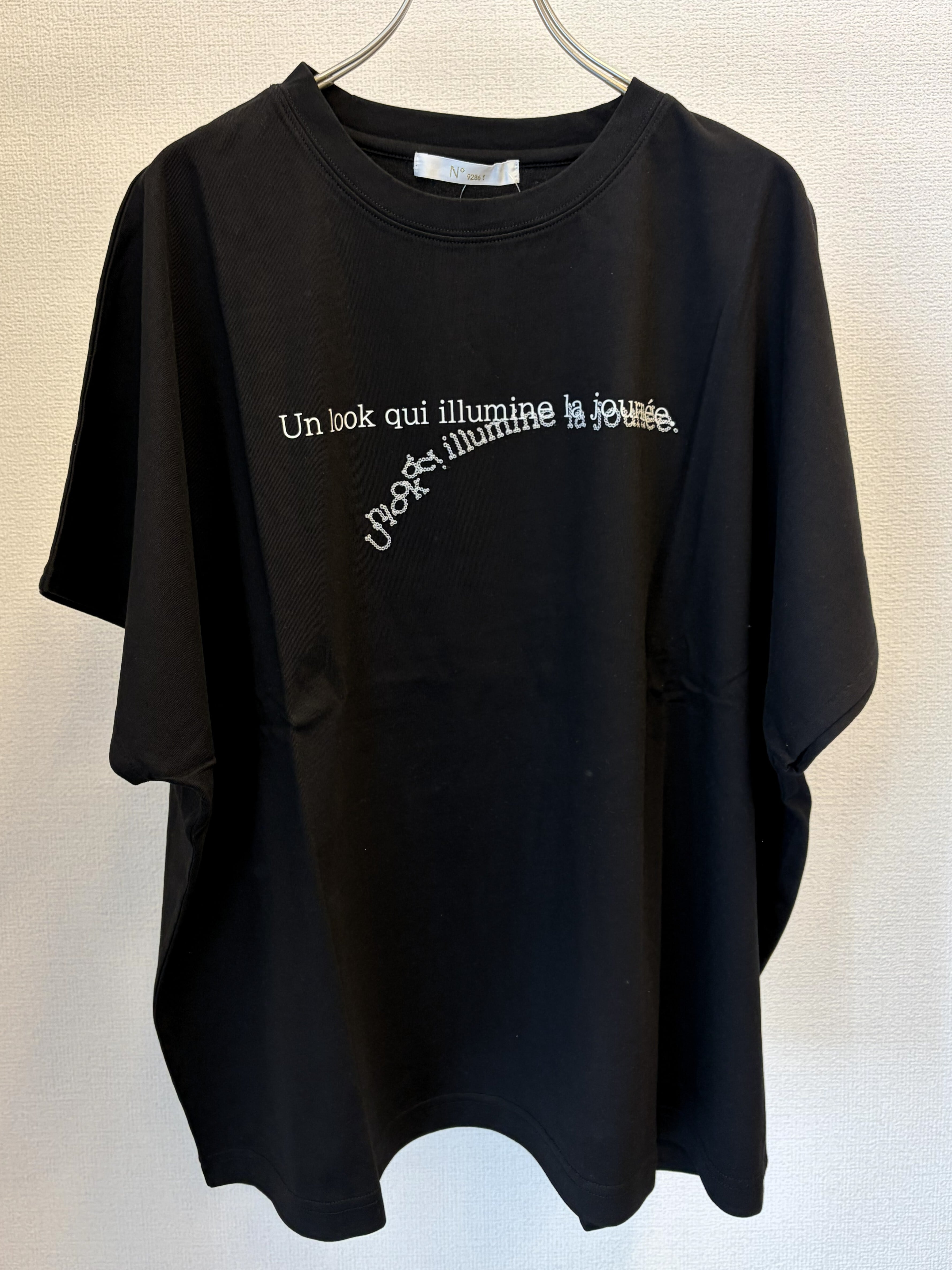 N°9286!】21s度詰め天竺刺しゅうTシャツ（9207-63030) | 9286 Fashion Lab