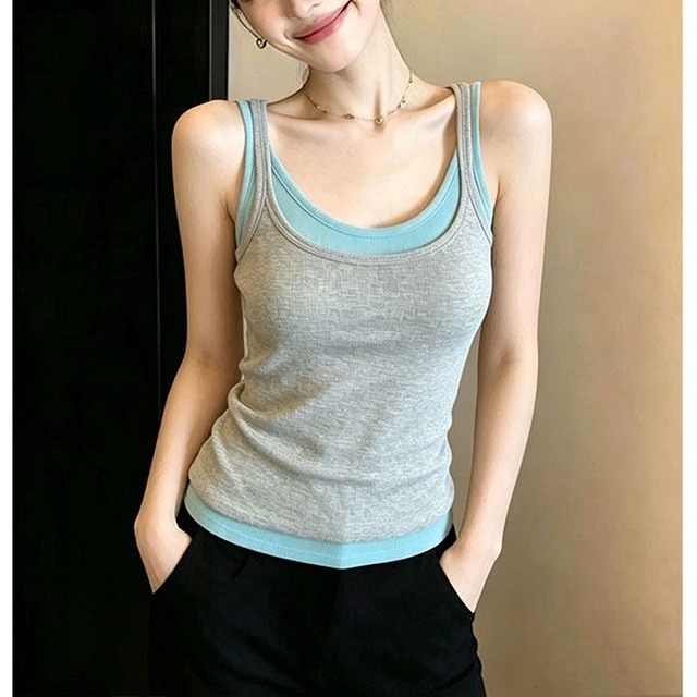layered nosleeve　k-0215