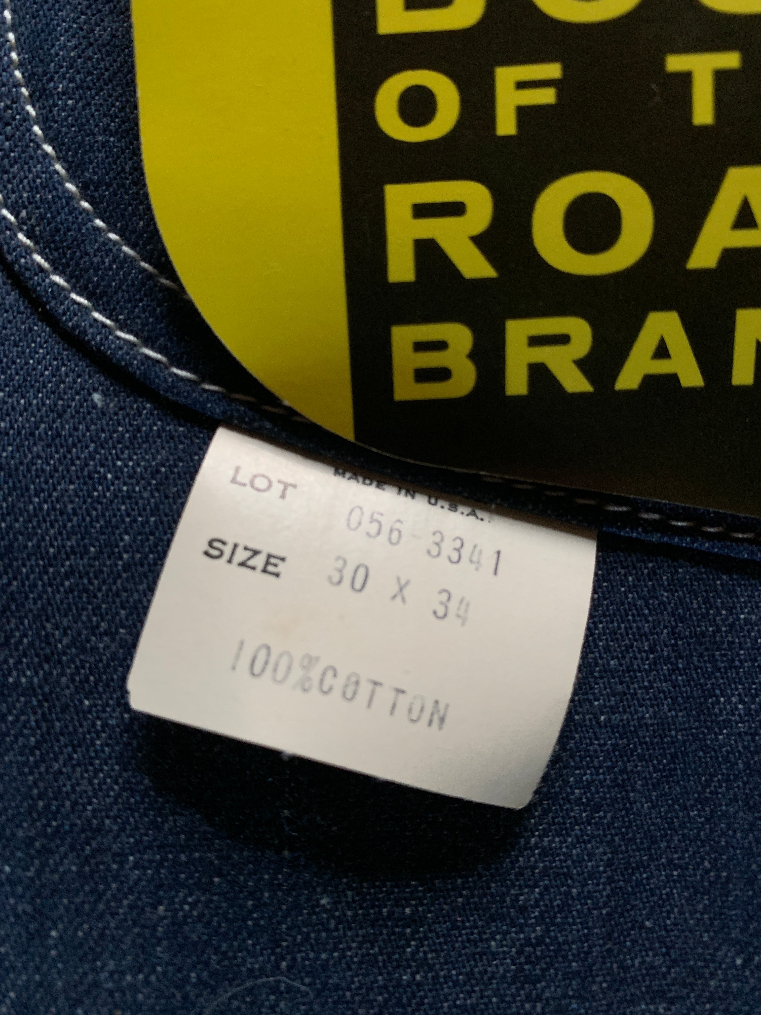 70's Lee BOSS OF THE ROAD 42TALON DEADSTOCK ペインターパンツ 表記(30x34)