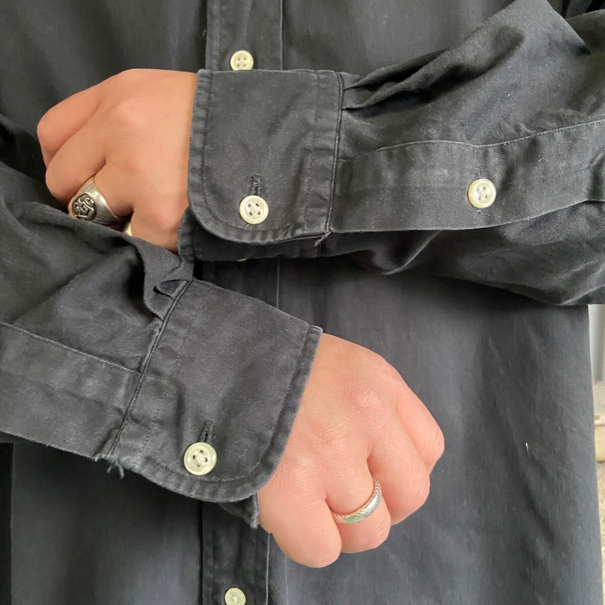 90年代 Ralph Lauren ラルフローレン BLAKE ボタンダウンシャツ メンズ