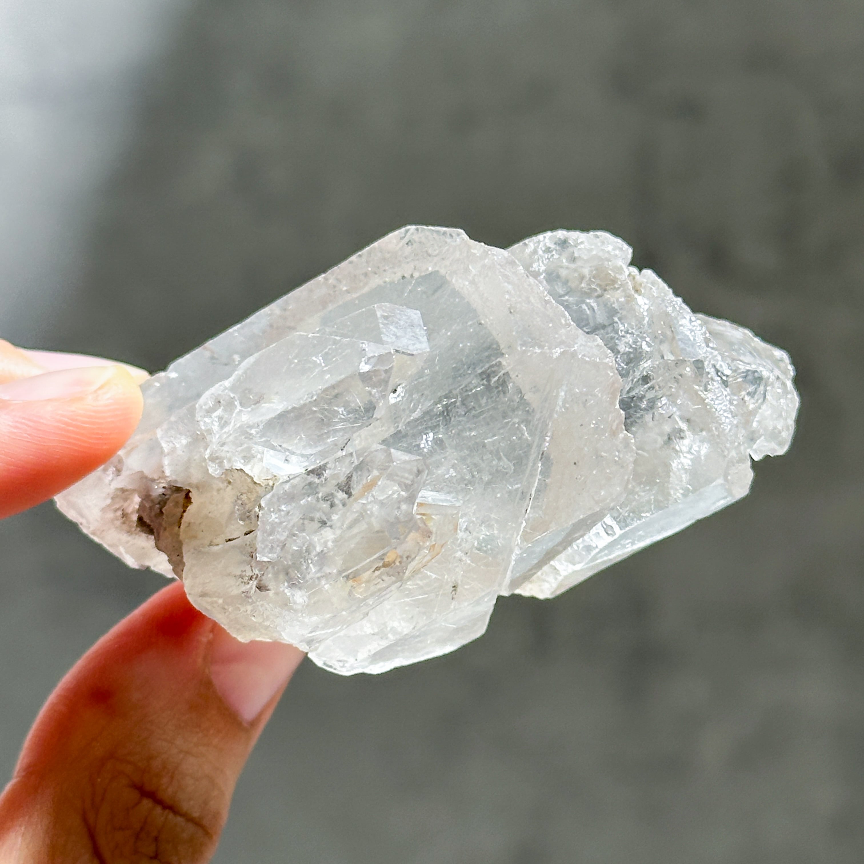 ミナスジェライス産干渉水晶(インターフェレンスクォーツ) 原石03