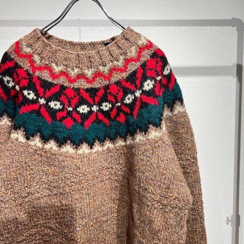old GAP Nordic knit