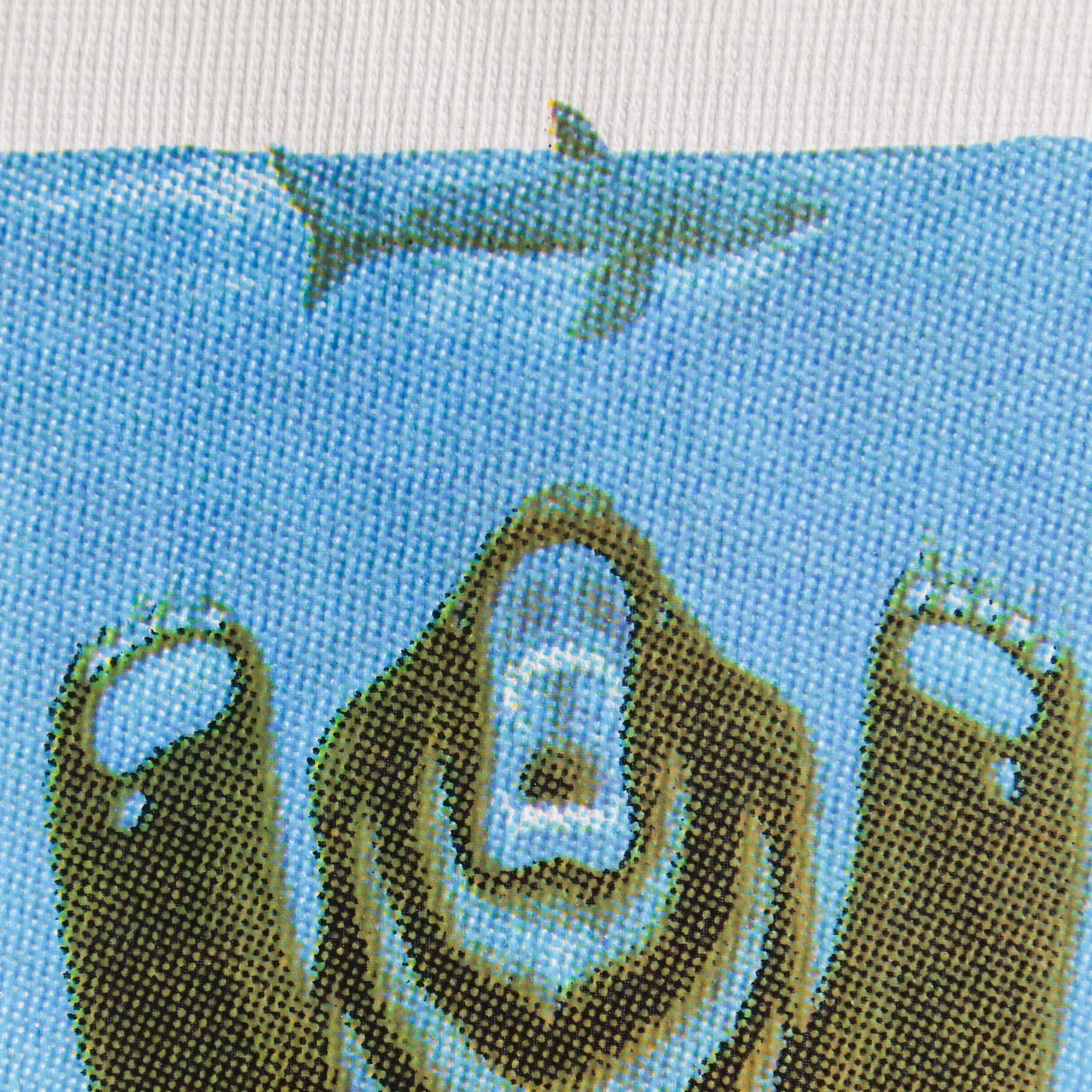 【DARGO】"SHARK vs BEAR" 8onz Organic Cotton T-shirt（2color）