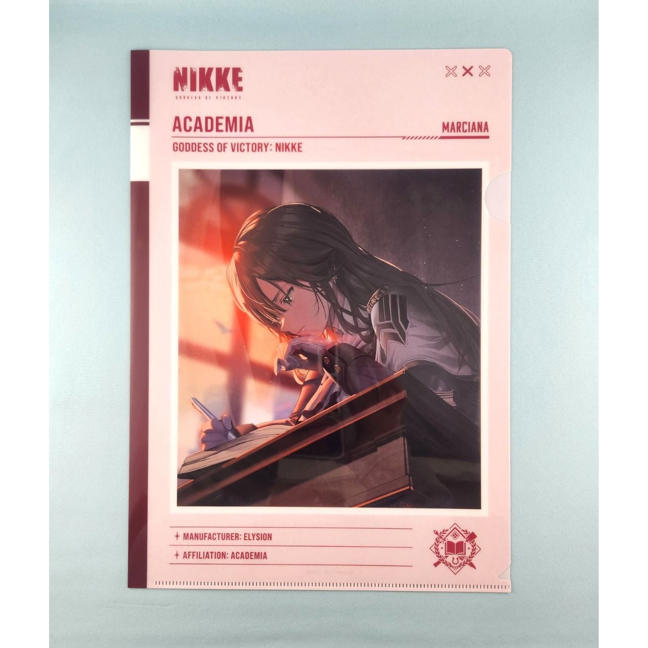 ストア限定】『勝利の女神：NIKKE』 ノート風クリアファイル