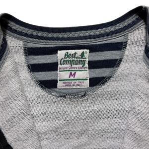 vintage BEST COMPANY zip up sweat cardigan