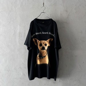 -TACO BELL- 90's dog print company T-shirt