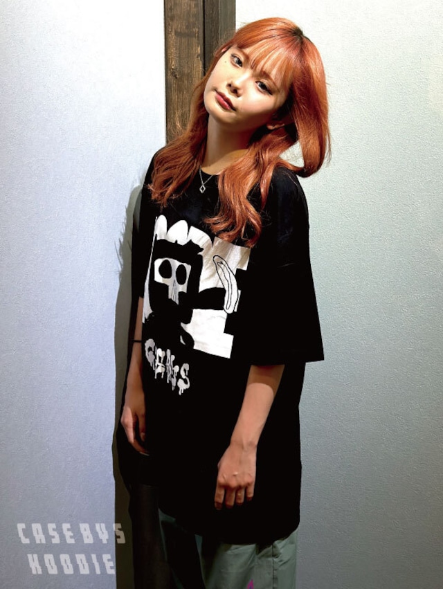 【HOODIE】x KUUA collaboration 25 T/S BLACK