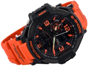 CASIO カシオ G-SHOCK G-ショック SKY COCKPITスカイコックピット GA-1000-4A ブラックー×オレンジ 腕時計 メンズ