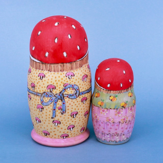 マリア・バローニナ作　マトリョーシカ　5個型