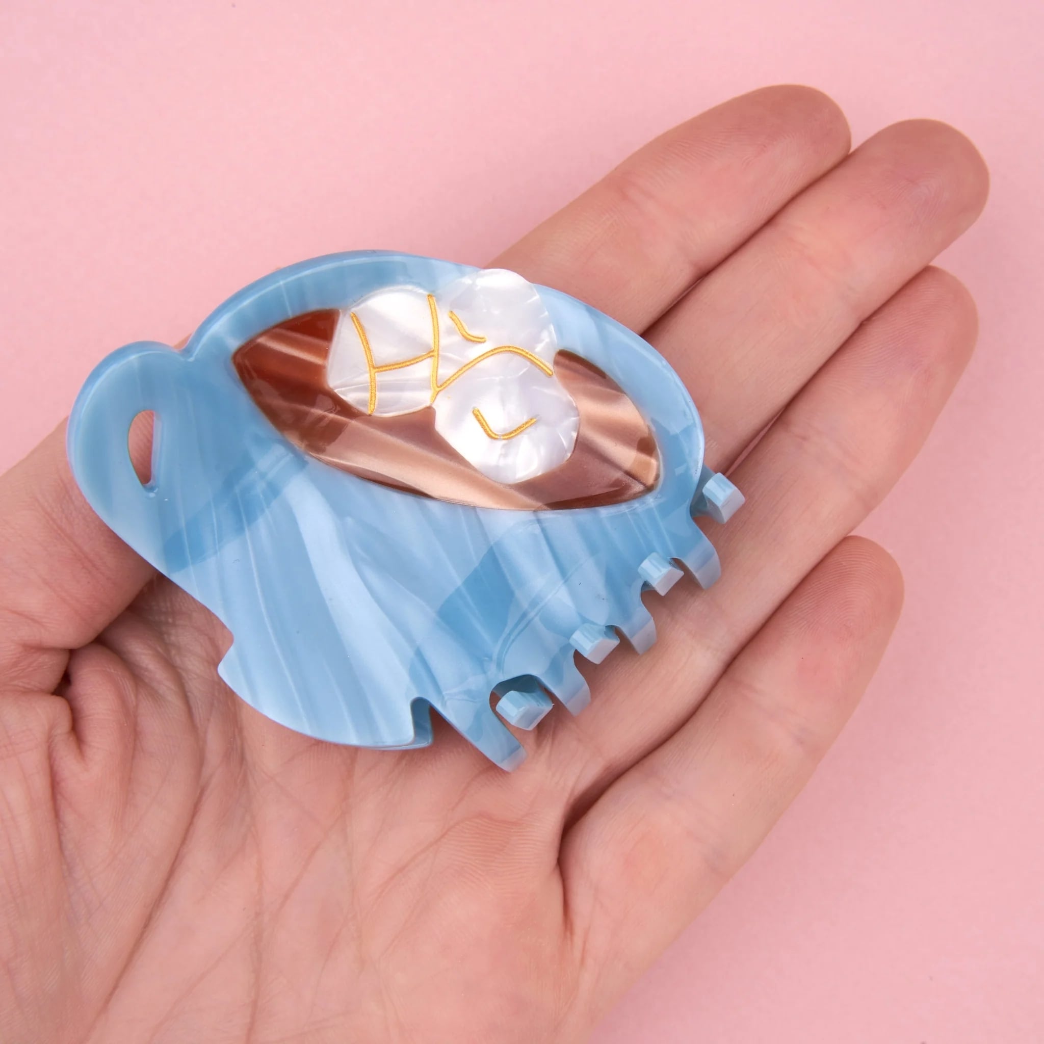 即納» Coucou Suzette Hot Chocolate Hair Claw ククシュゼット ヘア