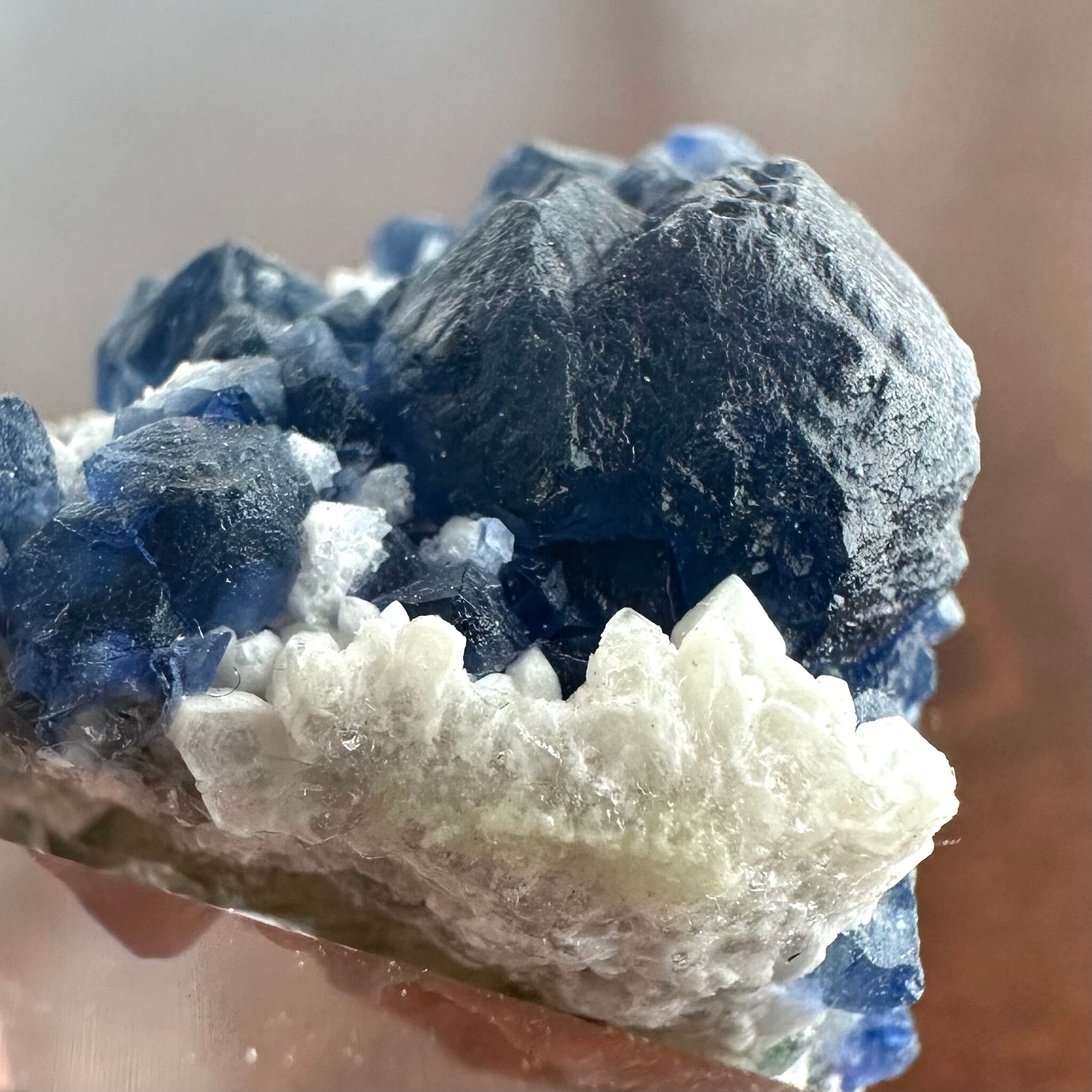 フローライト / クォーツ【Fluorite with Quartz】中国産