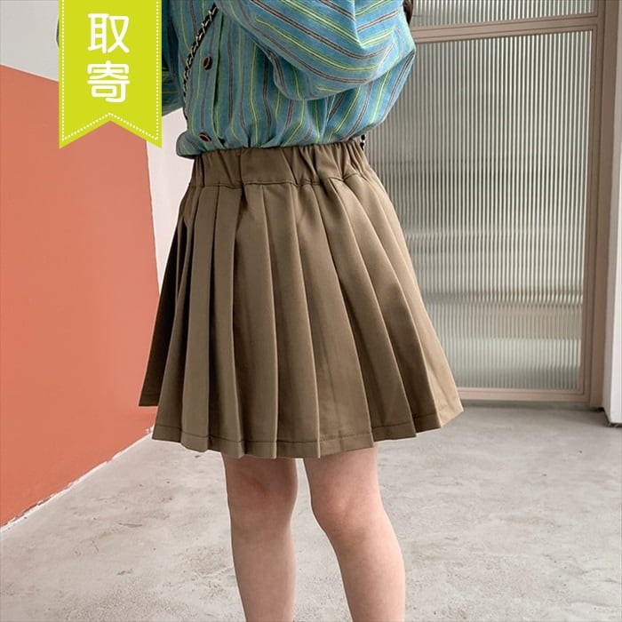 ミニスカート プリーツスカート 台形スカート 女の子 女子 子供服 制服