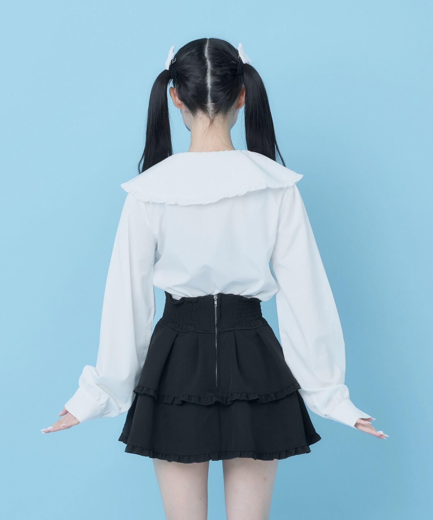 ★ブラックフライデーセール｜28日まで★新品★フラメンコ衣装＊ブラウス セール】魔法少女ケープブラウス（シャツ/ブラウス）｜Pal elfy（パル