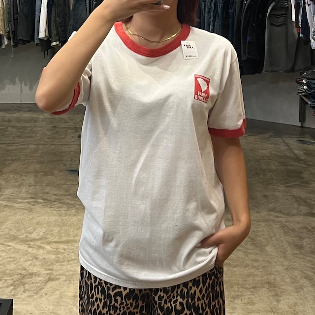 【JERZEES/ジャージーズ】リンガーTシャツ