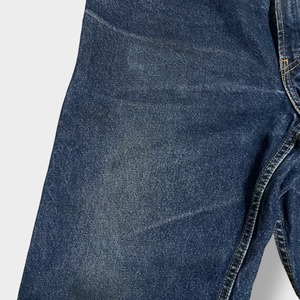 LEVI'S 505 デニム ジーンズ ジーパン W38L30 メキシコ製 ビッグサイズ ダボパン レギュラーフィット リーバイス 濃紺 インディゴ US古着