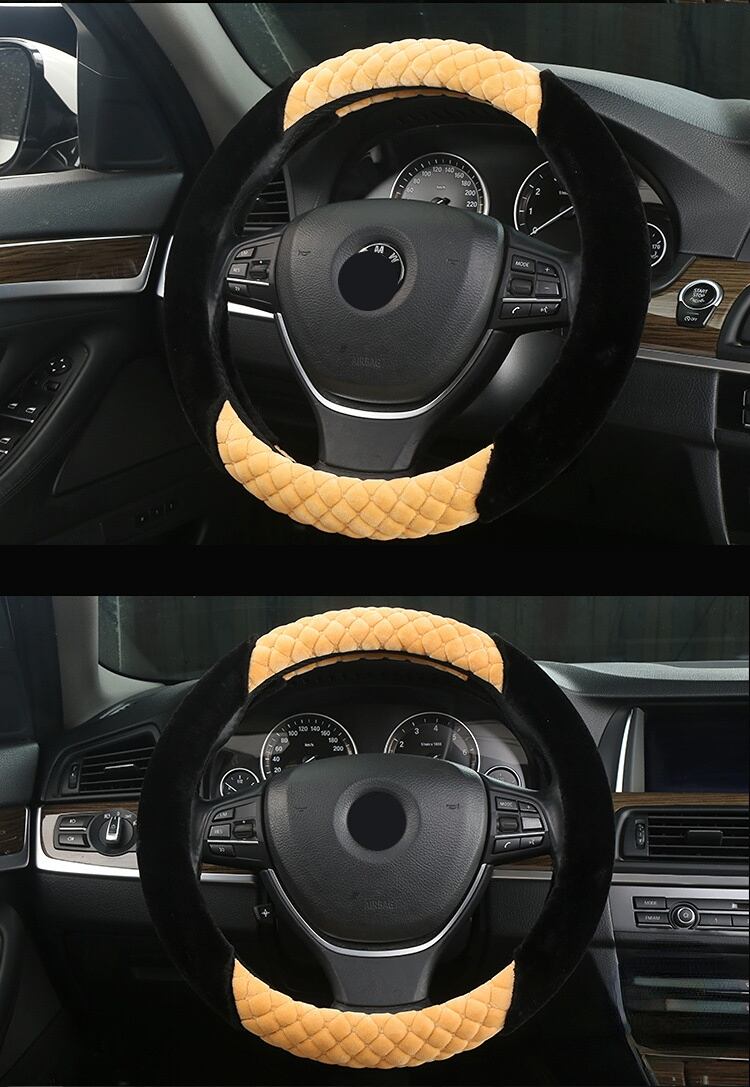 車のハンドル カバー 35 36 37 38 39 40 センチメートル短い豪華