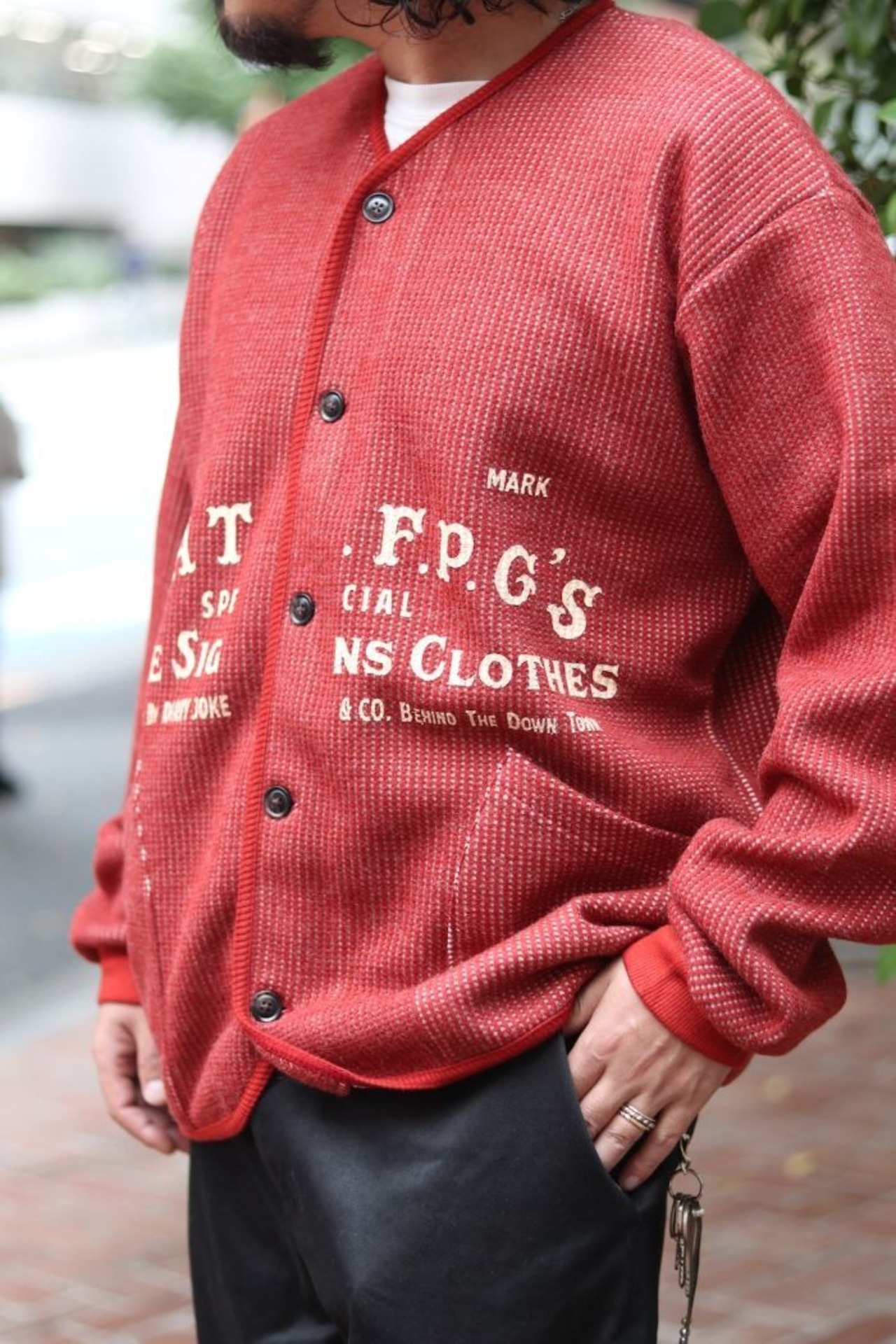 BEAT.F.P.G / UNIQUE SIGNS CARDIGAN / ビートエフピージー / カーディガン - 10