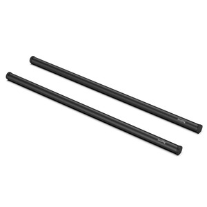 【在庫処分】SmallRig 15mmロッド（M12ネジ穴-40cm）16インチ ブラック 15mmロッドシステム アルミニウム 2本入り カメラアクセサリー1054 [並行輸入品]